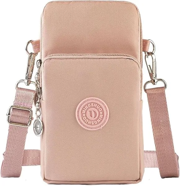 INOVERA (LABEL) Nylon Mobile Pouch for Womens & Girls - Stylish Phone Bag - Travel Crossbody Shoulder Sling Purse with Adjustable Strap — Linkbiz SmartDeal's