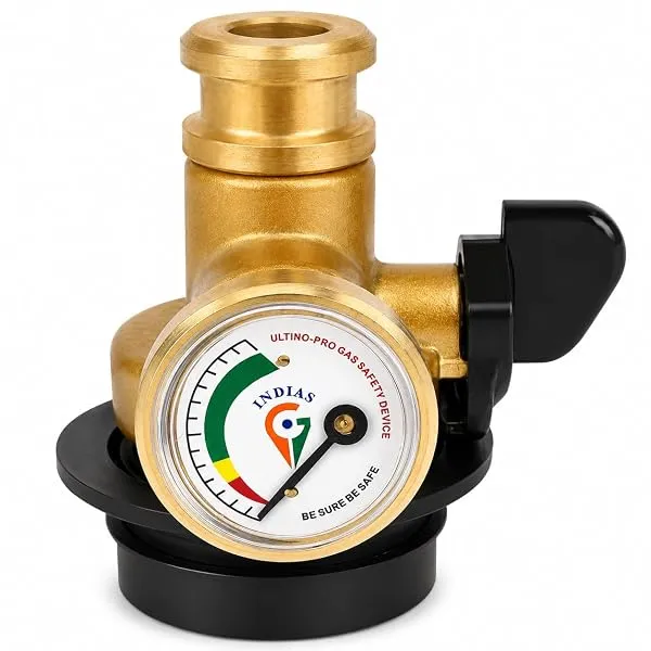 UltinoPro Gas Safety Device for Cylinders | Advanced Gas Leakage Protection | Automatic Shut-Off Safety Lock | Durable Kitchen Safety Solution — Linkbiz SmartDeal's