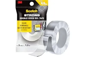 3M Scotch Double Sided Gel Tape, Heavy Duty, Multi-Purpose, Transparent, Strong Grip Nano Tape, — Linkbiz SmartDeal's