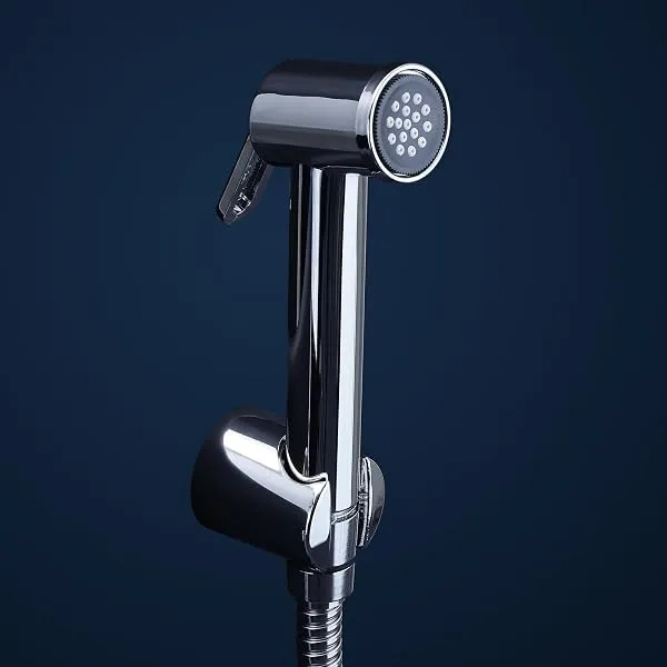 Hindware Italian Collection Health Faucet for Bathroom | Made of ABS | Comes with 1.2-Meter Stainless Steel Tube | Element | 1-Year Manufacturer Warranty — Linkbiz SmartDeal's