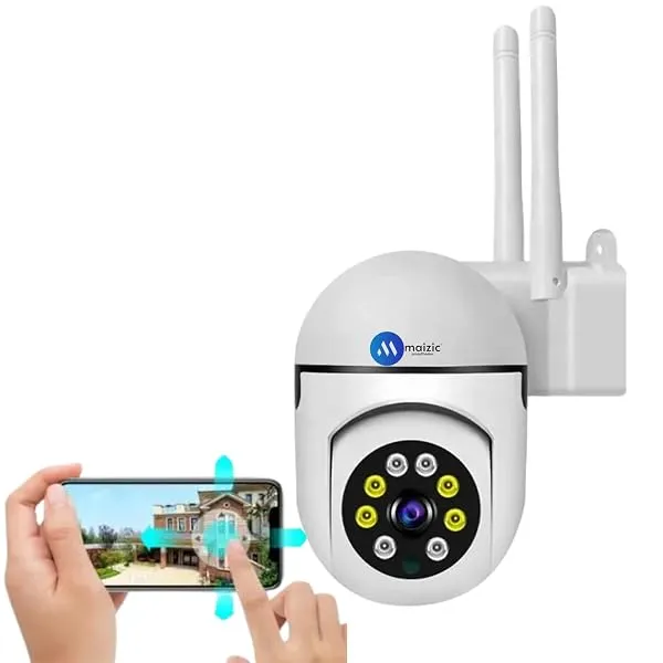 Maizic Smarthome Mini Fox 5MP UHD Wi-Fi Indoor CCTV Camera for Home with Color Night Vision, Motion Tracking, Two Way Talk and Multi Users View — Linkbiz SmartDeal's