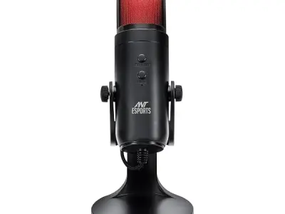 Ant Esports WENTE 220 USB Unidirectional Microphone - Black