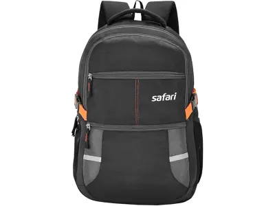 Safari Omega spacious/large laptop backpack with Raincover, college bag, travel bag for men and