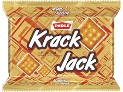 Parle Krack Jack ,The Original sweet & salty crackers ,176.4g+50g extra= 226.8g/176.4g(weight m