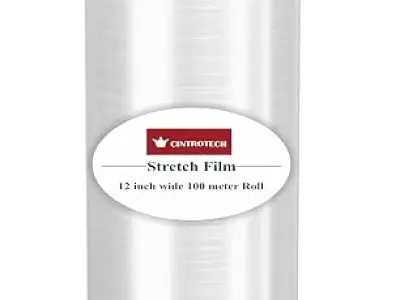 Cintrotech Wrapping Roll For Packing Material,12 Inch (300 mm), 100 Meters Length, For Multipurpose Use Shipping, Packing, Moving Pack of 1, White Rolls