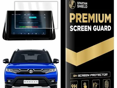 Spartan Shield Screen Protector for MARUTI SUZUKI BREZZA 2026 Facelift || 10.1-inch Infotainment System Touchscreen Display Guard || Anti Scratch | HD Clarity | Water Resistant ||