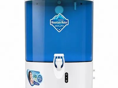 AQUAULTRA Dolphin 7 Stage RO+UV+UF Copper+Zinc+Alkaline Water Purifier for Home | 9L Transparent Tank | ISI Certified R O Water Purifier Filter