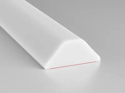 Risunpet Collapsible Shower Threshold Water Dam, Shower Door Water Dam Barrier, Dry and Wet Separation Door Dam Water Stopper Kitchen Shower Threshold Silicon Water Blocker(67Inch)