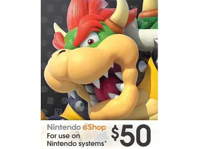 Reapershop Nintendo eShop Gift Card $ 50 USD (Digital Code- Email Delivery within 1 hour)