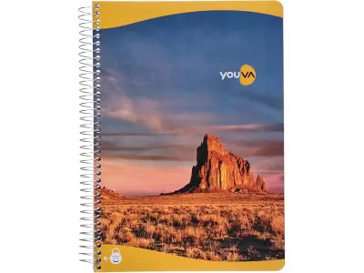 YOUVA Navneet|Spiral Long Book For Students And Executives|Spiral Bound With Safety Lock|A4 Siz