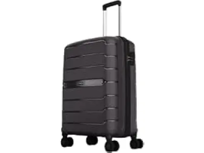 Aristocrat Liberty 8 Wheel Cabin (Small Size) Hard Case Trolley Bag, Lightweight Polypropylene
