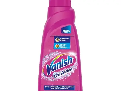 Vanish All in One Liquid Detergent Booster - 800 ml | Removes Stains, Whitens Whites and Brightens Colors