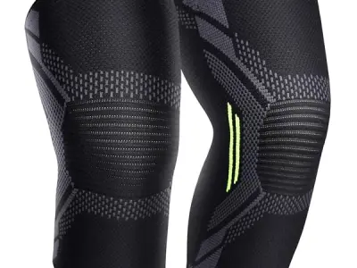 Hykes Orthopedic Knee Caps for Men & Women for Pain Relief | Knee Support for Gym, Running, Badminton & Workout | Anti-Slip Knee Sleeves for Squats & Powerlifting | Knee Brace for