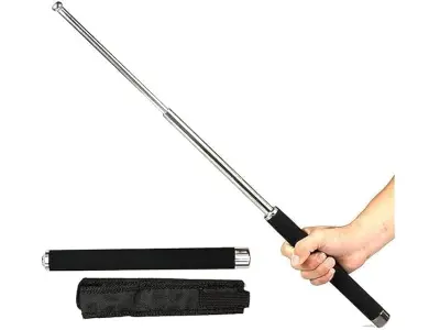 Premium Stainless Steel Stick Foldable Pointer Compact Magical, Extendable Wand with Comfortabl
