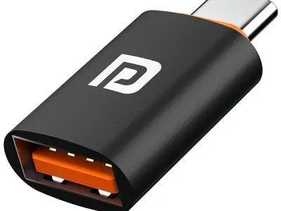 Portronics Bridge Y USB 3.0 to Type C OTG Adaptor
