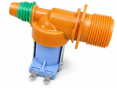 Water Inlet/Feed Valve Grey for Samsung Top Load Washing Machine 2 Pin 220/230V /Samsung inlet valve (Match and Buy)