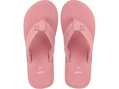 YOHO Women Black soft slippers | Comfortable and Stylish flip flop | Chappal for Woman in excit