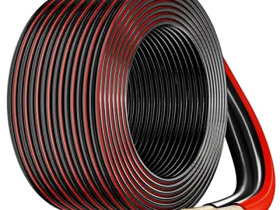 FEDUS 16 Gauge/AWG Speaker Wire 5M 16Ft Oxygen-Free Copper 2 Conductors Audio Speaker Cable for Car Speakers Stereos, Subwoofer, Home Theater Speakers, HiFi Surround Sound system,
