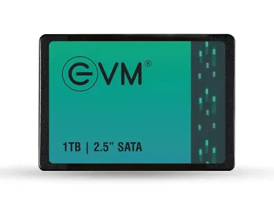 EVM 1TB 2.5 Inch SATA III Internal SSD EVM25/1TB | Up to 550MB/s Read, 500MB/s Write, Laptop Desktop Upgrade Storage, 5 Year Warranty