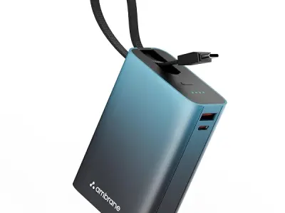 Ambrane 20000mAh Small Pocket Size Powerbank