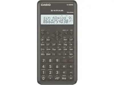 Casio FX-82MS 2nd Gen Non-Programmable Scientific Calculator, 240 Functions and 2-line Display