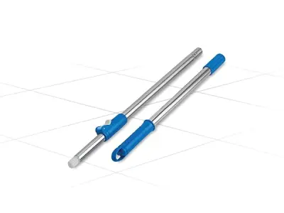 Gala Spin Mop Extendable Handle/Stick Rod Only, Blue
