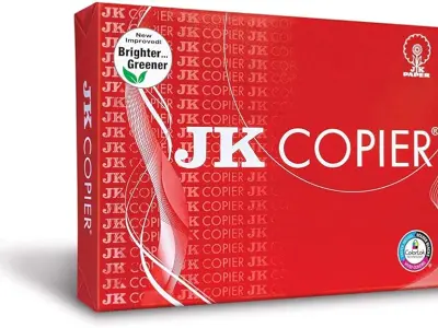 JK Copier Paper - A4, 75 GSM, 1 Ream, 500 Sheets