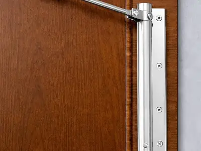 Volo Spring Door Closers for Light Weight Door, Residential/Commercial Purpose with Fitting Set (Color Silver) (Spring Door Closer_1 Pc)