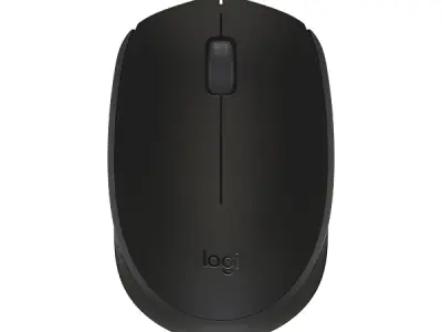 Logitech B170 USB Mouse, Black | 12-Months Battery Life, Ambidextrous, PC/Mac/Laptop