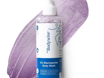 Be Bodywise 5% Niacinamide Brightening Body Wash | Hydrates & Deep Cleanses Skin | For Glowing & Hydrated Skin | With Aloe vera, Vitamin B3 & E | For All Skin Types | 250ml