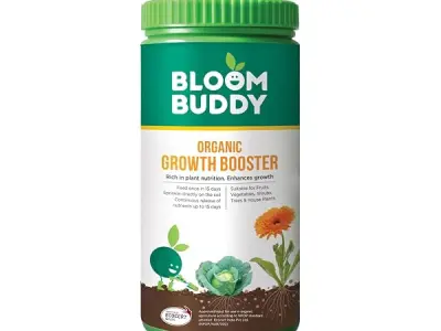 BloomBuddy Plant Fertilizer 1kg Granules – 100% Organic NPK Rich Growth,Flower & Fruit Booster | Fertilizer for Plants Home Garden, Pot Plants,Indoor Plant Fertilizer,Plant Food,Po