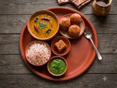 Dal Bati Thali - Basic