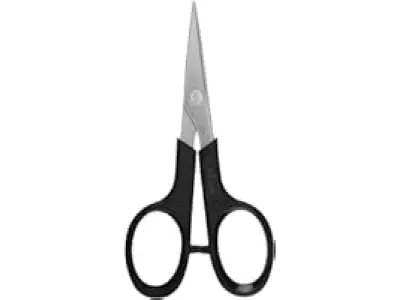 Godrej Cartini Personal Scissors, Silver;Black, 10.5 x 5.3 Centimeters