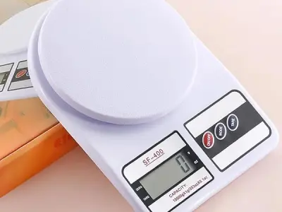 SKADIOO Weighing scale, Weight Machine for Kitchen, Kitchen Weighing Scale,SF-400 Weight Machine for Shop, Food Weighing Scale, Multipurpose Portable Electronic Digital Weighing Sc