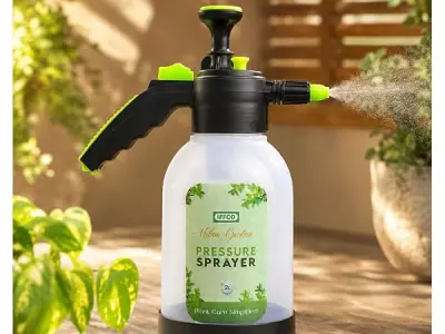 IFFCO Urban Gardens - Pressure Sprayer 2 Litre - Gardening Water Spray Pump with Lawn Sprinkler, Mister, Spray Bottle for Plants - Multipurpose Spray Bottle