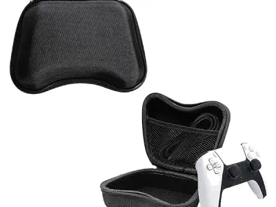 GadgetBite Game Controller EVA Case Compatible with Xbox One, Xbox, Xbox 360, PS3, PS4, PS5 PS2 or One S Wireless Controller, Game Controller Holder Hard Shell Protective Cover Sto