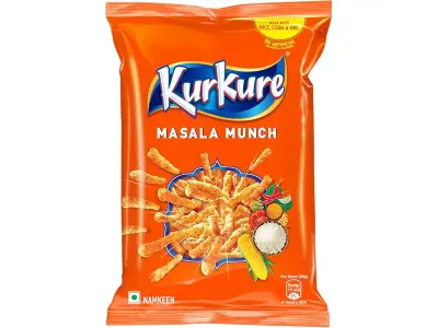 Kurkure Namkeen - Masala Munch, 68g / 81.9g/84.9g (weight may vary)