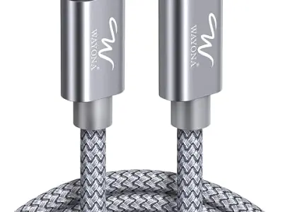 Wayona Type C To Lightning MFI Certified 20W Fast Charging Nylon Braided USB CableC Cable For iPhone 14,14 Pro,14 Pro Max, iPhone 13 Series,12,12 Pro,11,11 Pro Max iPhone 12 Mini,