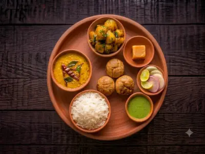 Dal Bati Thali - Regular.