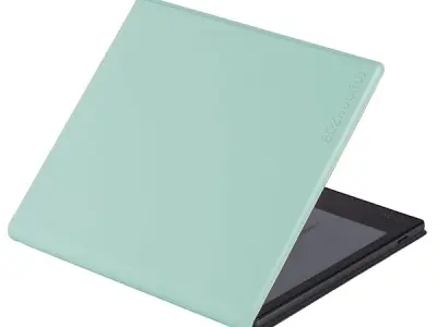BOZHUORUI Magnetic Case for Boox Go 7 & Boox Go Color 7 (Gen I,II) | PU Leather Protective Cover,Slim & Lightweight,with Auto Sleep/Wake, Mint Green