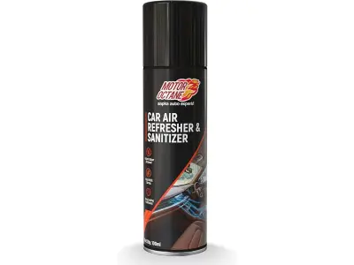 MotorOctane Car Air Refresher & Sanitizer Spray | CITRUS Fragrance | 100ml | AC Disinfectant |
