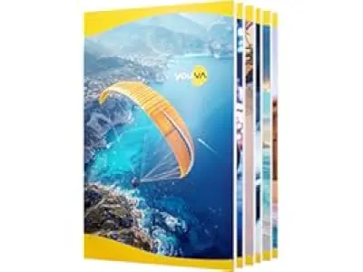 Navneet Youva | Soft Cover Long Notebook for Student | A4 Size (21cm X 29.7cm) | Single Line 17