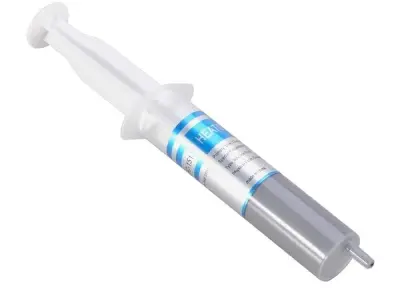 SWAPKART Thermal Compound Paste Use in Coolers Heat Sink for CPU and Chipsets (Grey, 30 g)