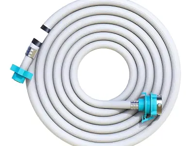 SKADIOO 5 Meter Flexible Washing Machine Inlet Hose water pipe, Burst proof and anti kink | Hot & Cold water | pressure resistant, Universal Water with Tap adaptor for Top & Front