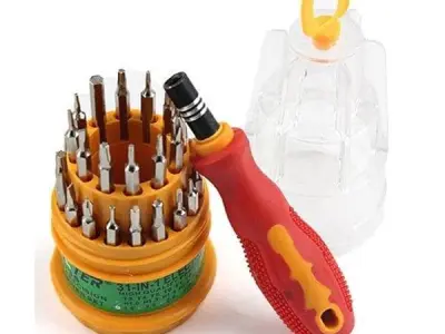 Sulfar Screwdriver Set, Steel 31 in 1 with 30 Screwdriver Bits, Professional Magnetic Driver Set, for PC/Household/Furniture/Tablet/Game Console/Electronic Devices