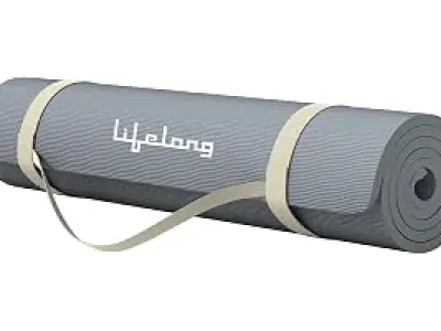 Lifelong LLYM92 Yoga mat for Women & Men EVA Material 4mm Anti-Slip Mat for Workout|Exercise Ma