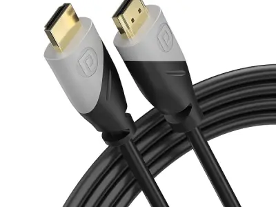 Portronics Konnect Sync 4K@60Hz HDMI to HDMI Cable, 3M Length with Support eARC and Compatible with Smart HDTV, Laptop, Monitor, Projector, eARC enable Soundbar(Black)