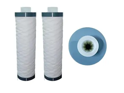 Original fit Pre Filter for LG Water Purifier, 9 inch PP Yarn Wound Filter Threaded Candle Cartridge, Compatible with AquaGuard, LivPure, LG & and All Other Brands (Pack of 2)