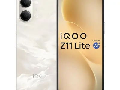 iQOO Z11 Lite 44W 5G (Solar Flame, 4GB RAM, 64GB Storage)
