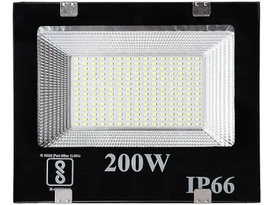 Desidiya® 200W Led Flood Light, IP66 Waterproof Led Lights with 120° Wide Beam | Halogen Light, Focus Led Lamp Light for Yard, Showroom, Shop, Factory, Warehouse, Temple, Tent (Coo